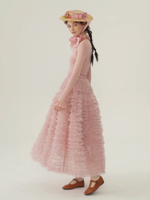 Fairy Ruffle Dream Tulle Skirt