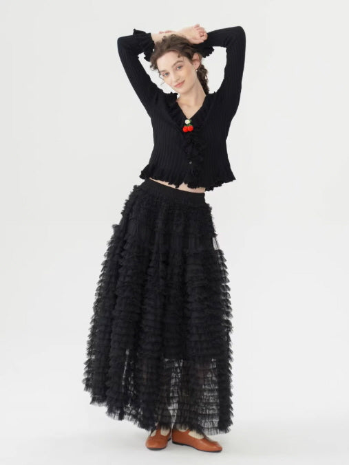 Fairy Ruffle Dream Tulle Skirt