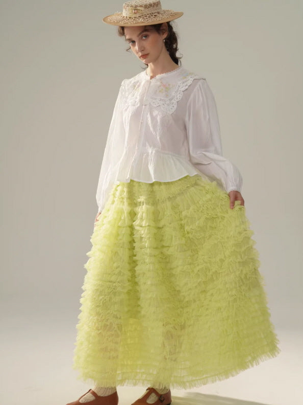 Fairy Ruffle Dream Tulle Skirt