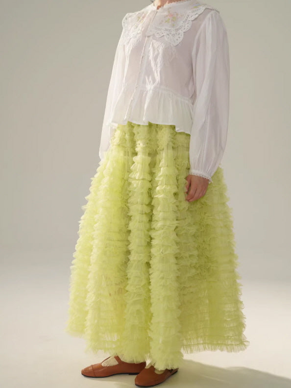 Fairy Ruffle Dream Tulle Skirt