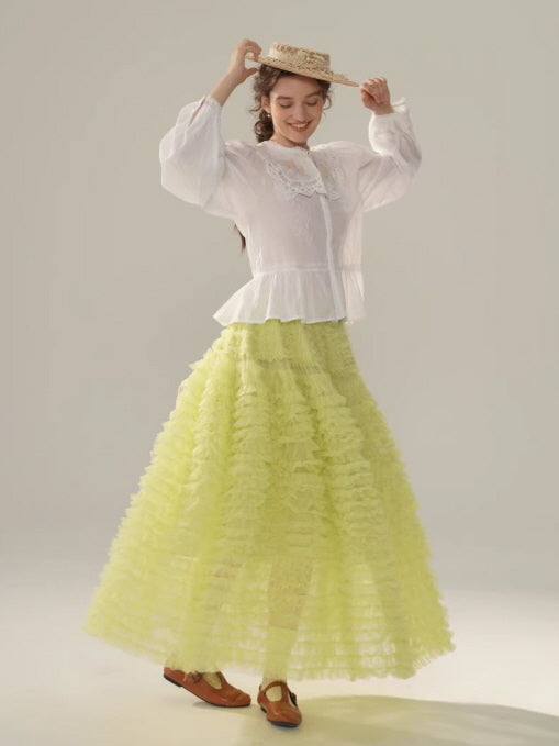 Fairy Ruffle Dream Tulle Skirt