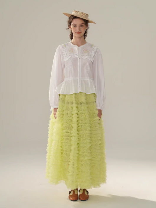 Fairy Ruffle Dream Tulle Skirt