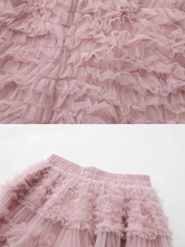 Fairy Ruffle Dream Tulle Skirt