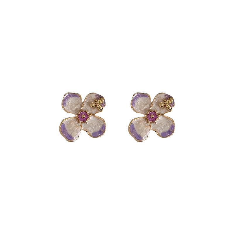 Fairycore Flower Ear Pins