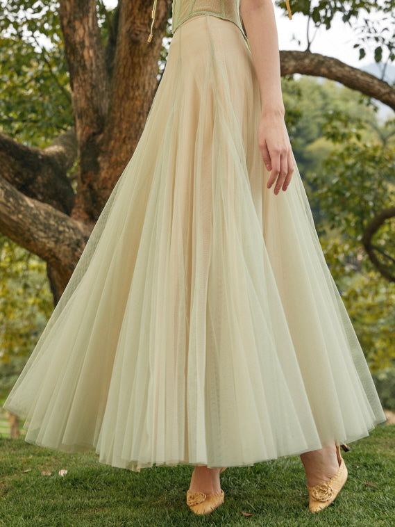 Fairy Wildflower Corset & Tulle Skirt