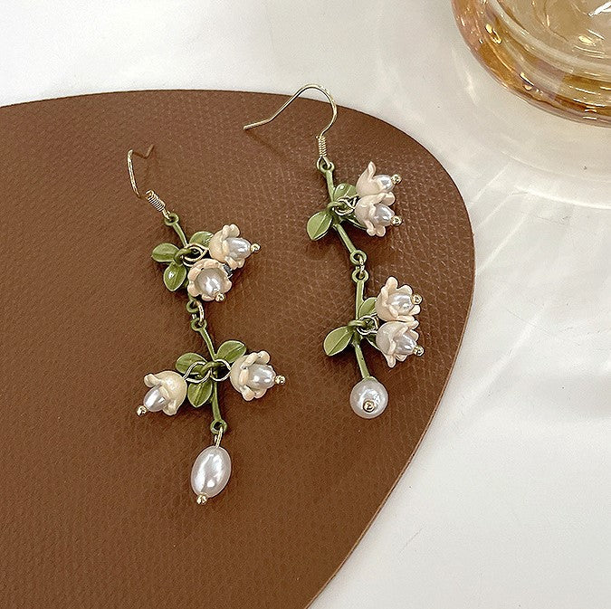 Cottagecore Lily of the Valley Bracelet Earring