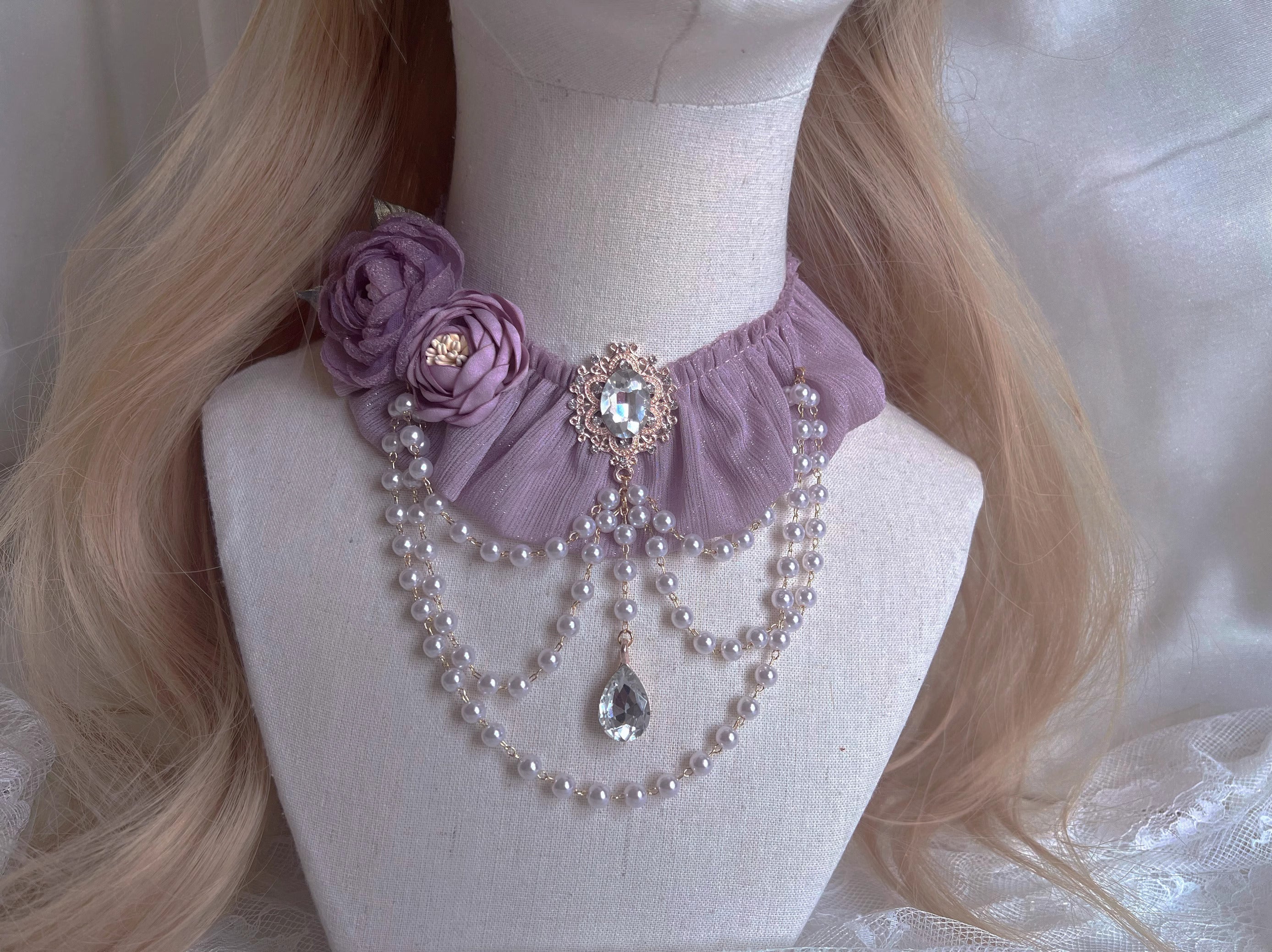 Handmade Fairycore Choker Necklace