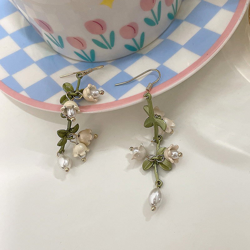 Cottagecore Lily of the Valley Bracelet Earring
